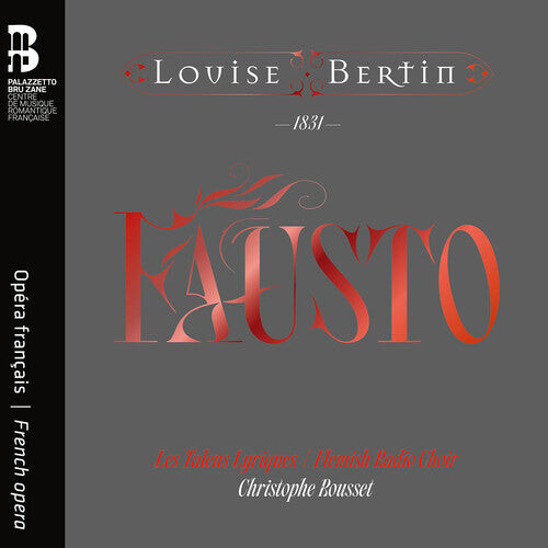 

CD диск Bertin / Rousset / Deshayes / Flemish Radio Choir: Fausto