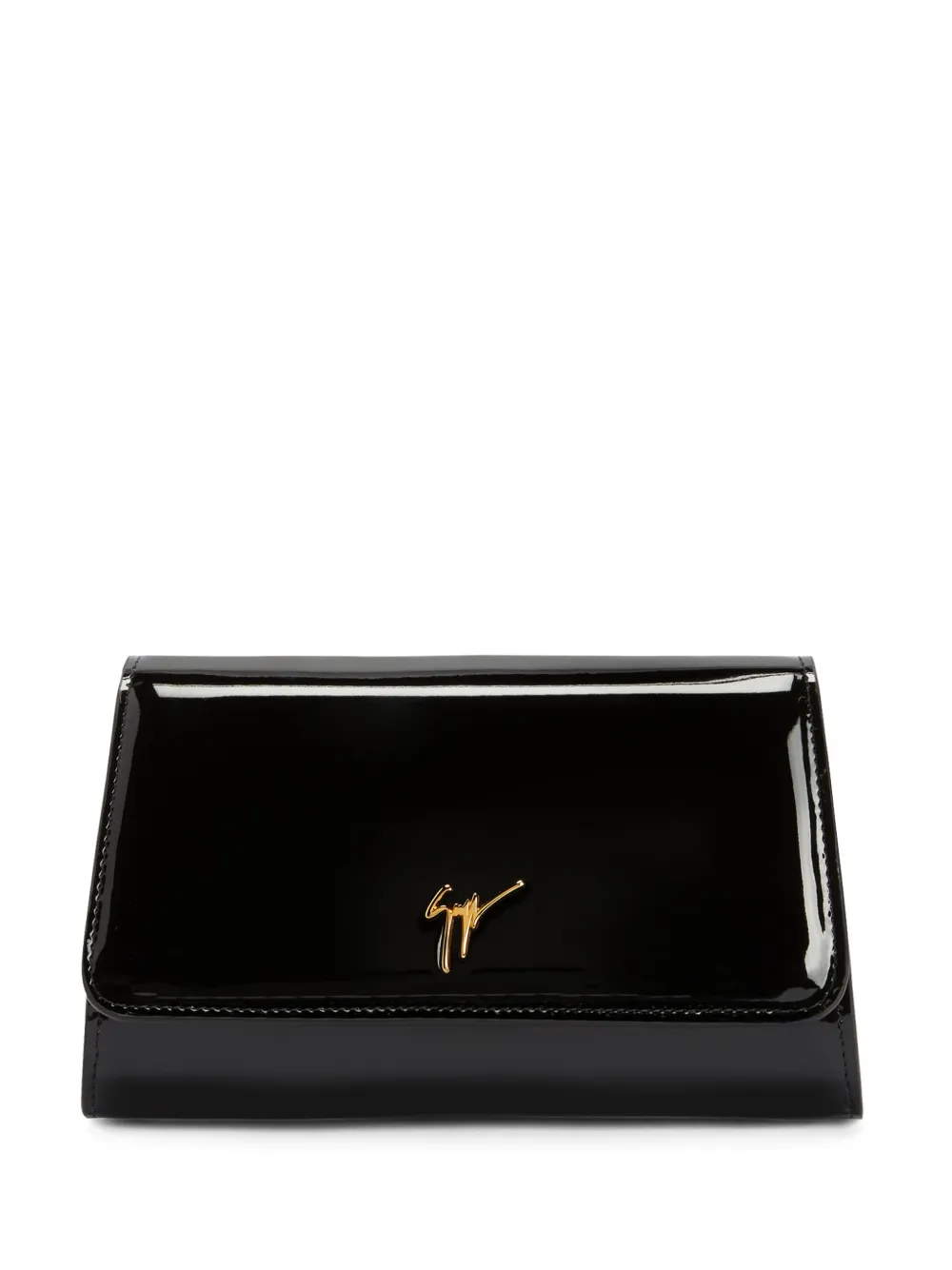 

Лакированный клатч Cleopatra Giuseppe Zanotti, черный