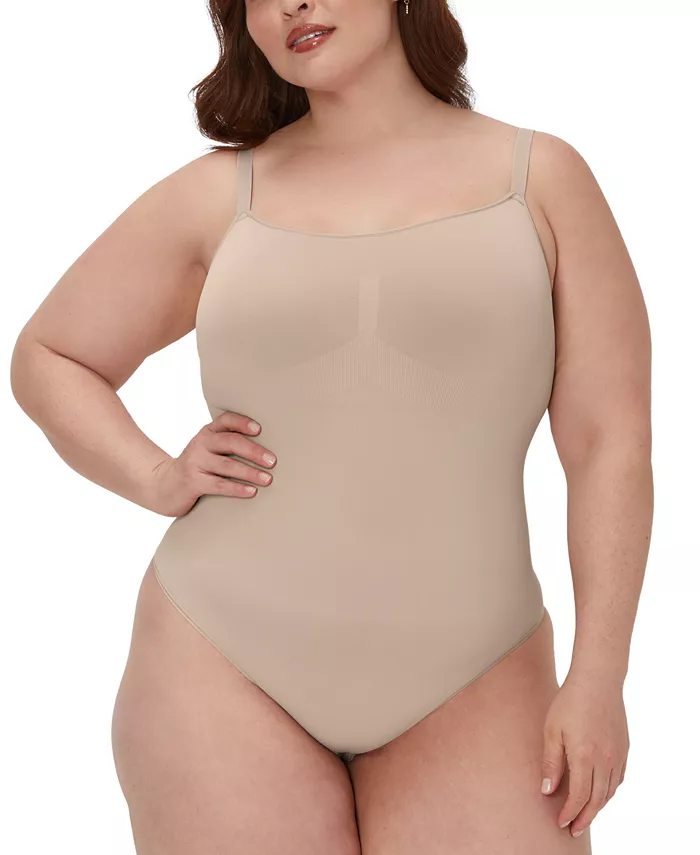 

Женское бесшовное корректирующее боди-стринги на каждый день DMS830 Maidenform, розовый