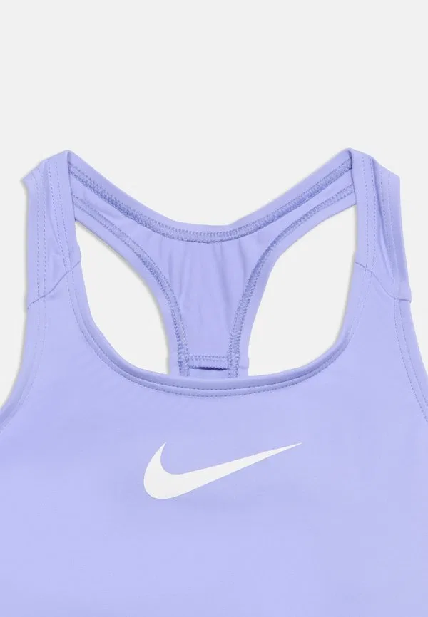 Незаменимый купальник с открытой спиной Nike Swim, Light Thistle — фото 3