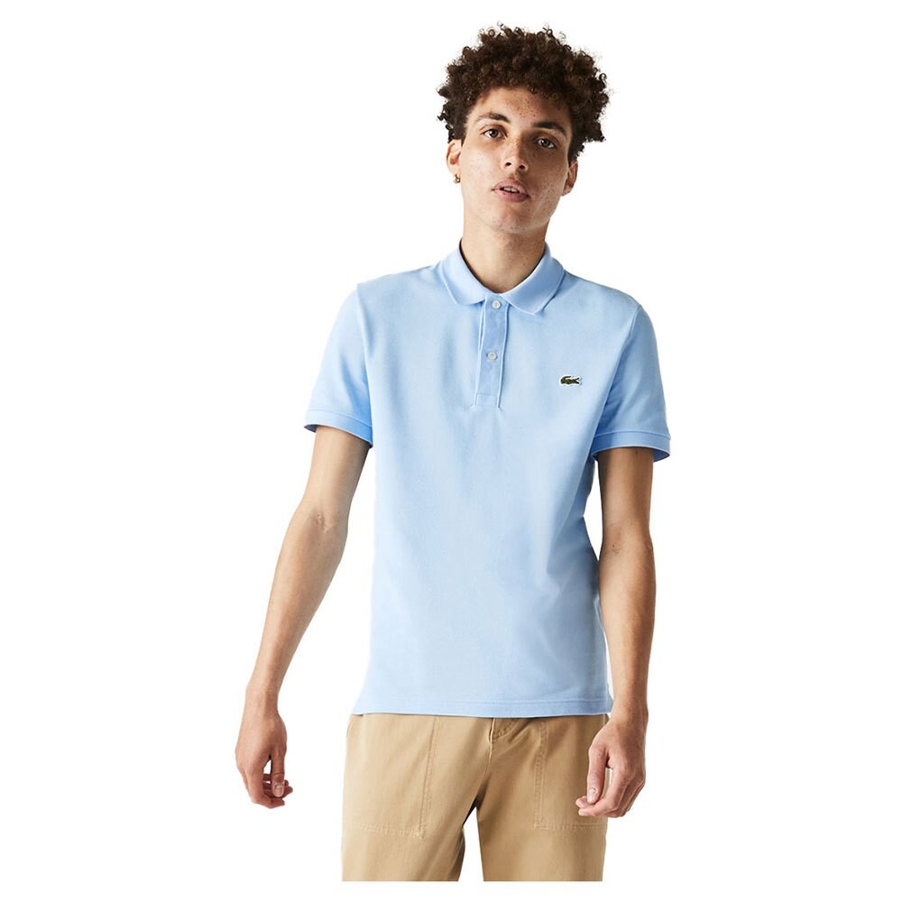 

Поло с коротким рукавом Lacoste Slim Fit Petit Piqué, синий
