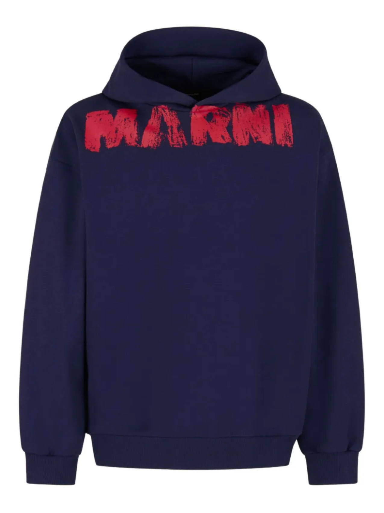

Marni худи с логотипом, синий