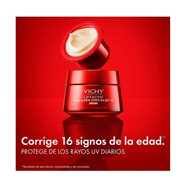 Крем для лица SPF50 VICHY Crema Lift Activ Collagen Specialist 16 — фото 3
