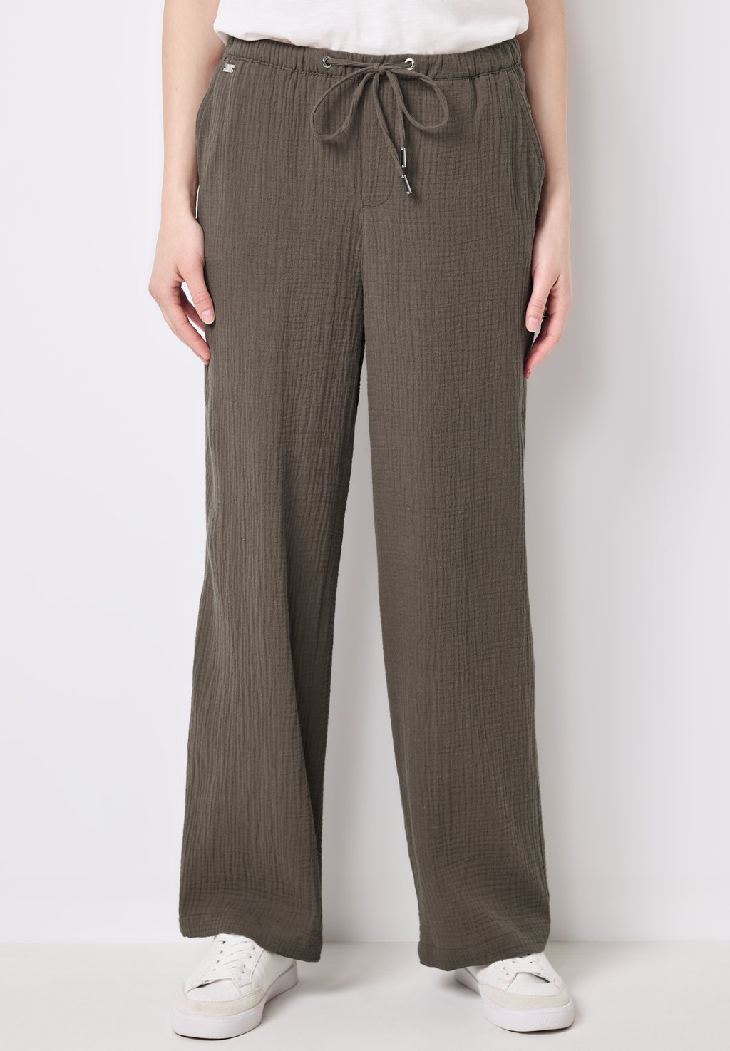

Брюки WIDE LEG Street One Studio, коричневый