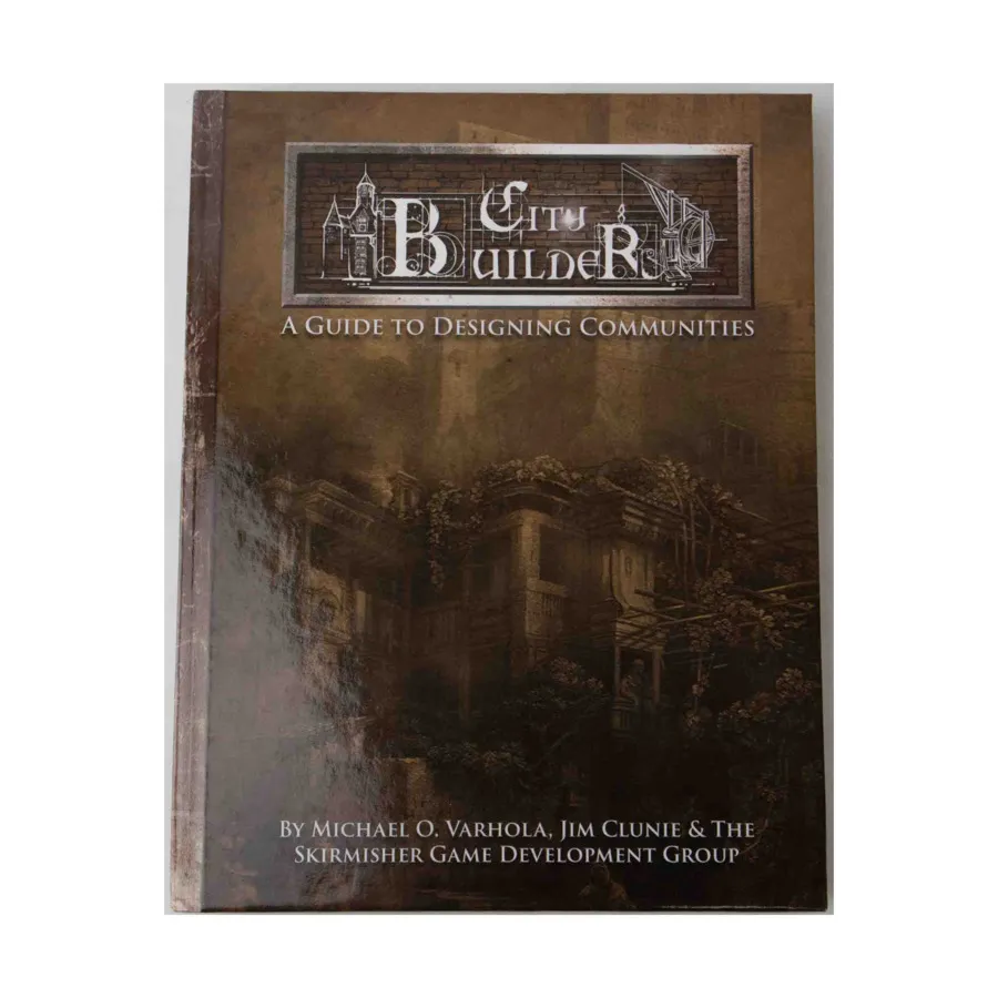 

City Builder - A Guide to Designing Communities (4th Printing, POD, Standard Color), Fantasy Supplements (Skirmisher Publishing) (d20), твердый переплет