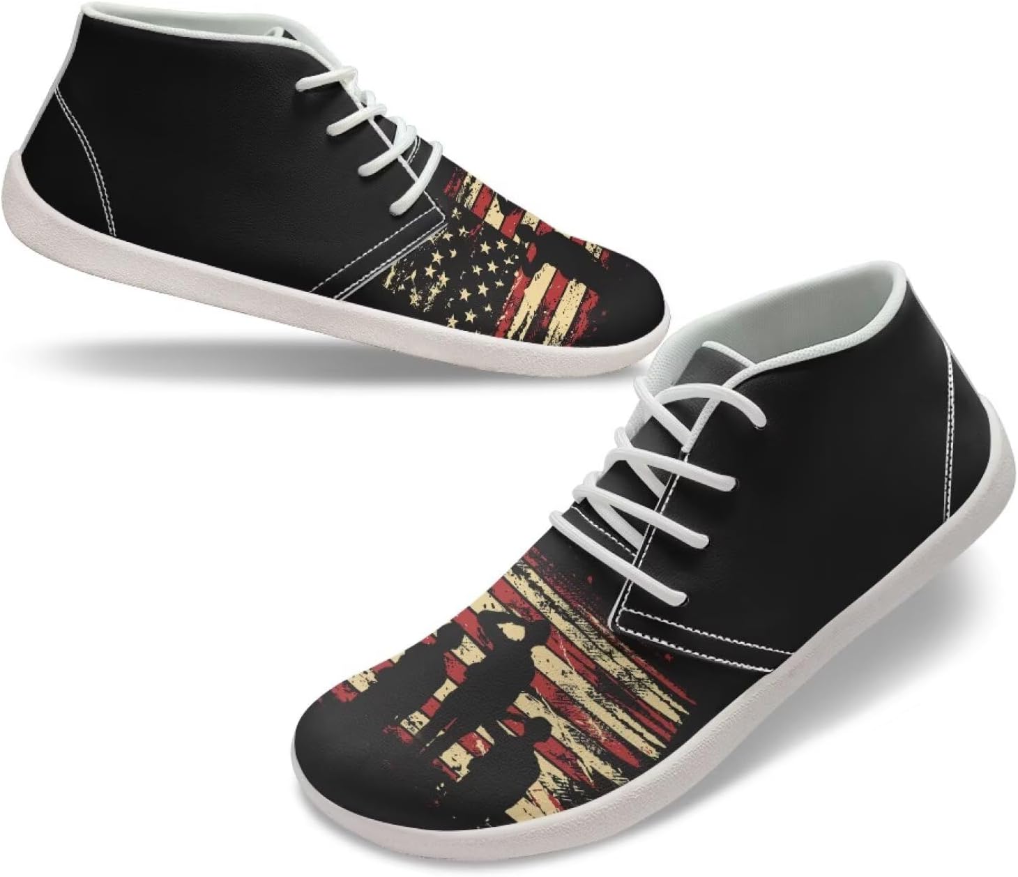 

Мужские обувь для ходьбы с широкой носочной частью, легкие кроссовки с нулевым падением, противоскользящие, для активного отдыха на открытом воздухе, трекинга и дайвинга, с белой подошвой Quxjehoe