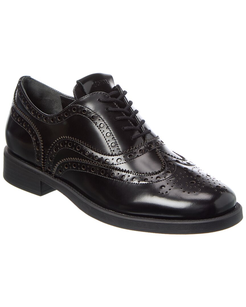 Кожаные балетки SCHUTZ David, черный