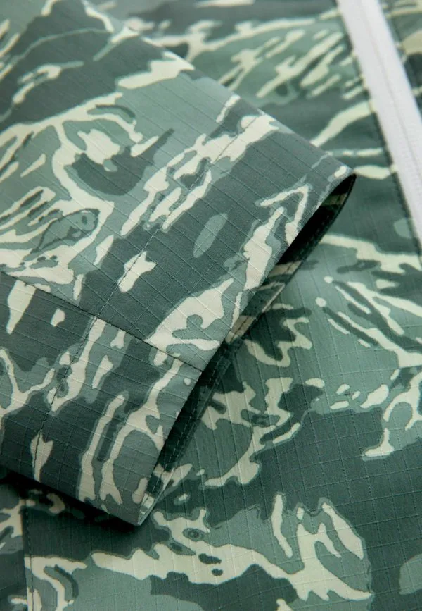 Водонепроницаемая куртка-анорак стандартного кроя Next, Green Camouflage — фото 3
