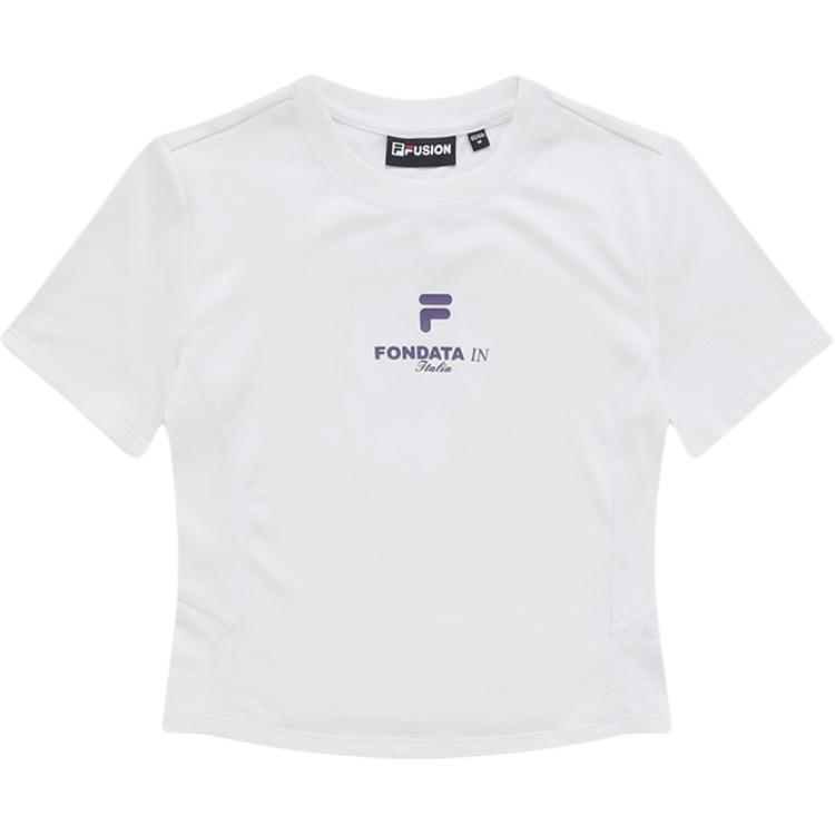 

FILA FUSION Футболка UNIFORM SS24 женская стандартная белая, Белый, FILA FUSION Футболка UNIFORM SS24 женская стандартная белая