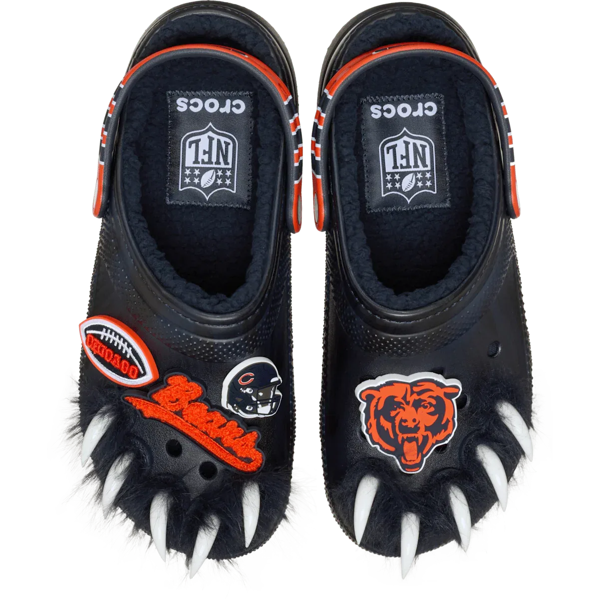Классические сабо с подкладкой NFL Chicago Bears Crocs, Multi