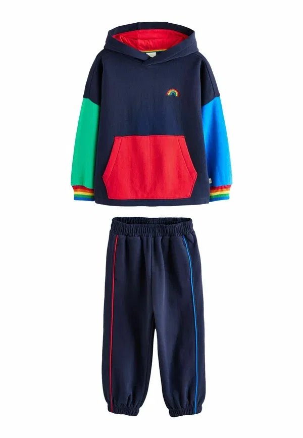 Костюм спортивный Little Bird, navy colourblock, цвет синий в цветовых блоках