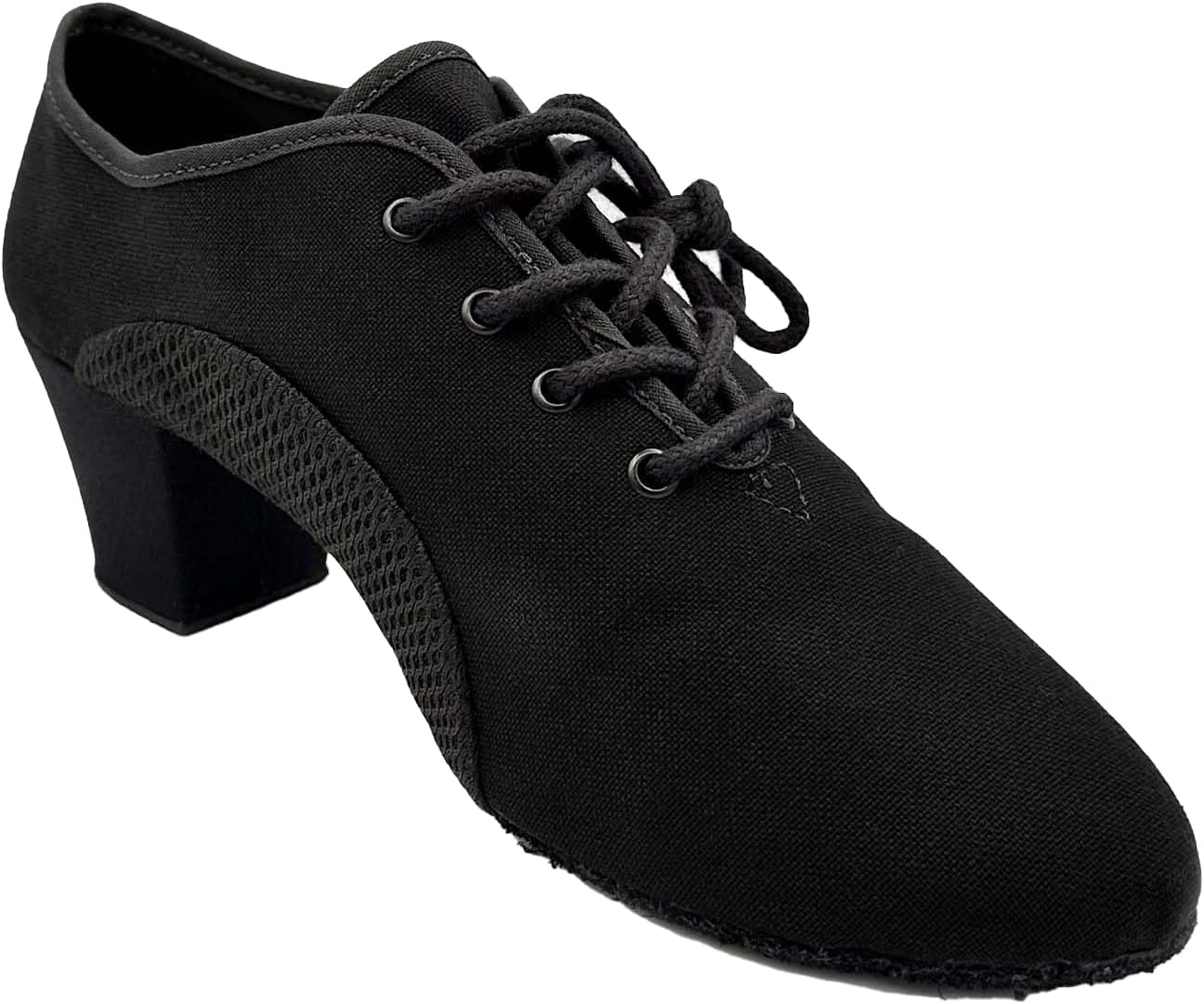 

Туфли для бальных танцев Danca Lace Up, каблук 4 см, вставки из сетки - Лейси Швиммер - Jive BL302 So Danca, черный