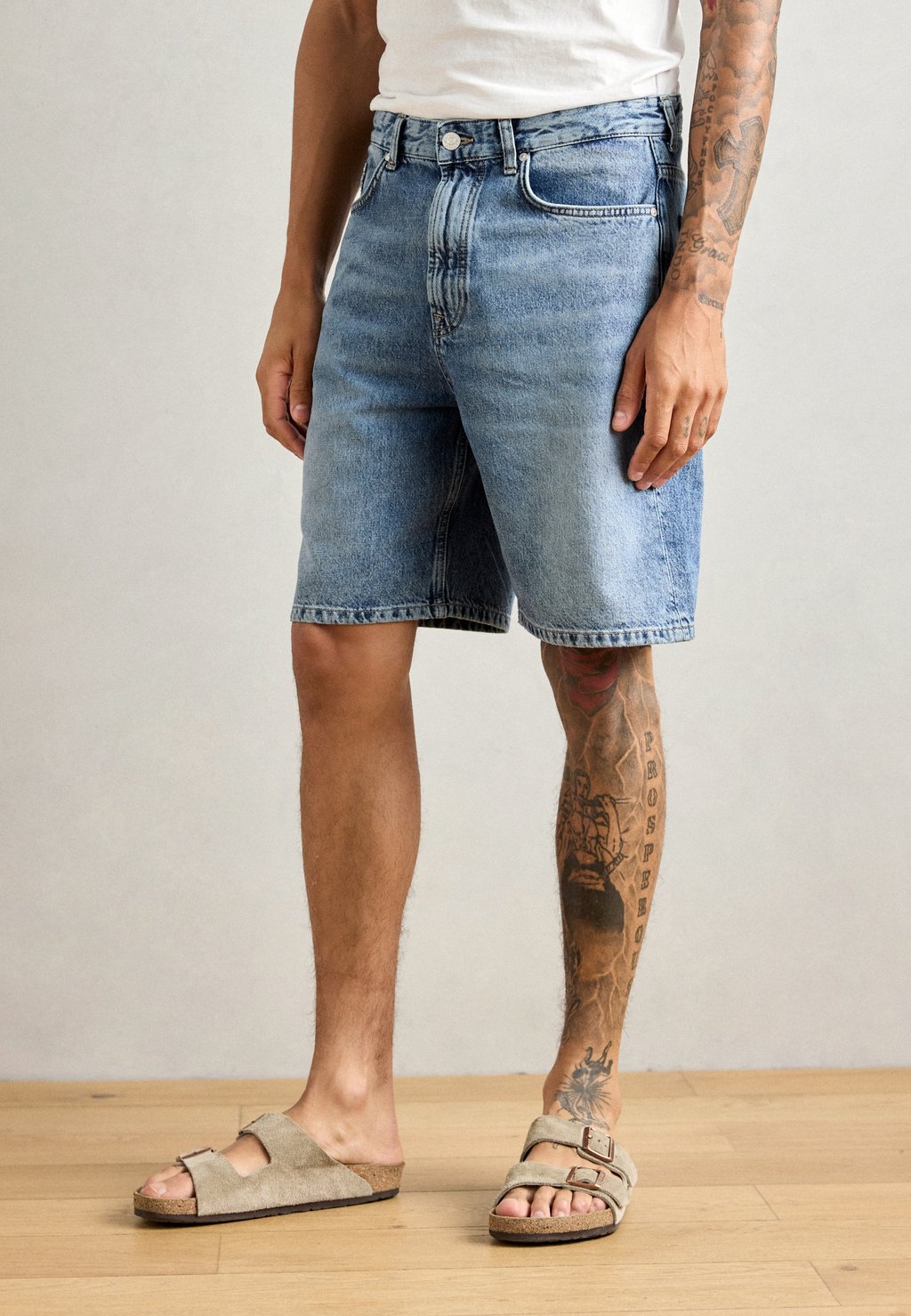 

Джинсовые шорты MID WAIST RELAXED LEG Marc O'Polo DENIM, темно-синий