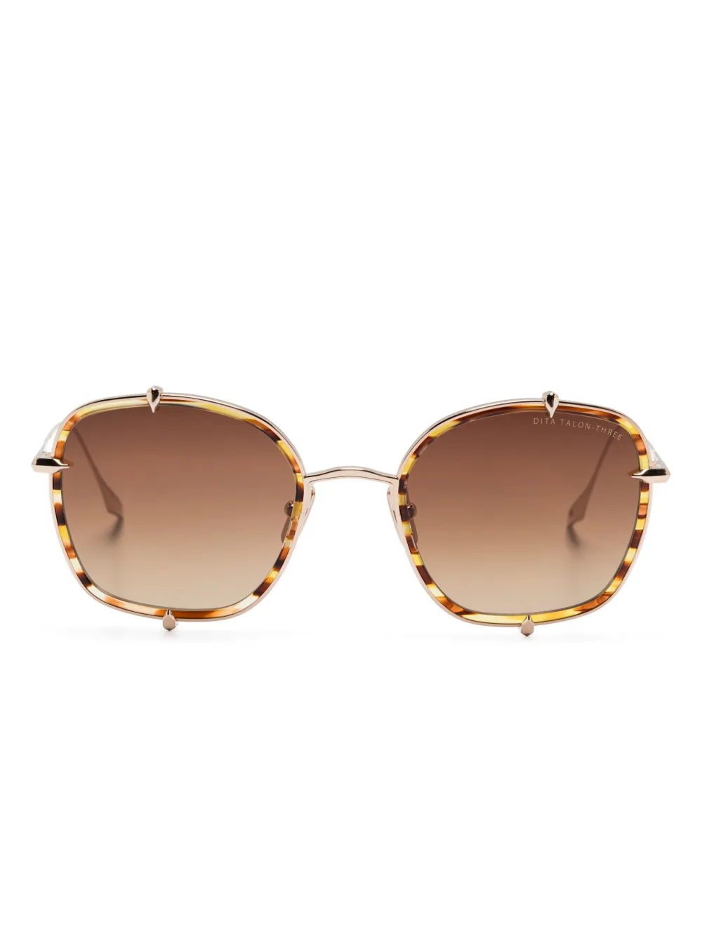 

Солнцезащитные очки Talon Three Dita Eyewear, золотой
