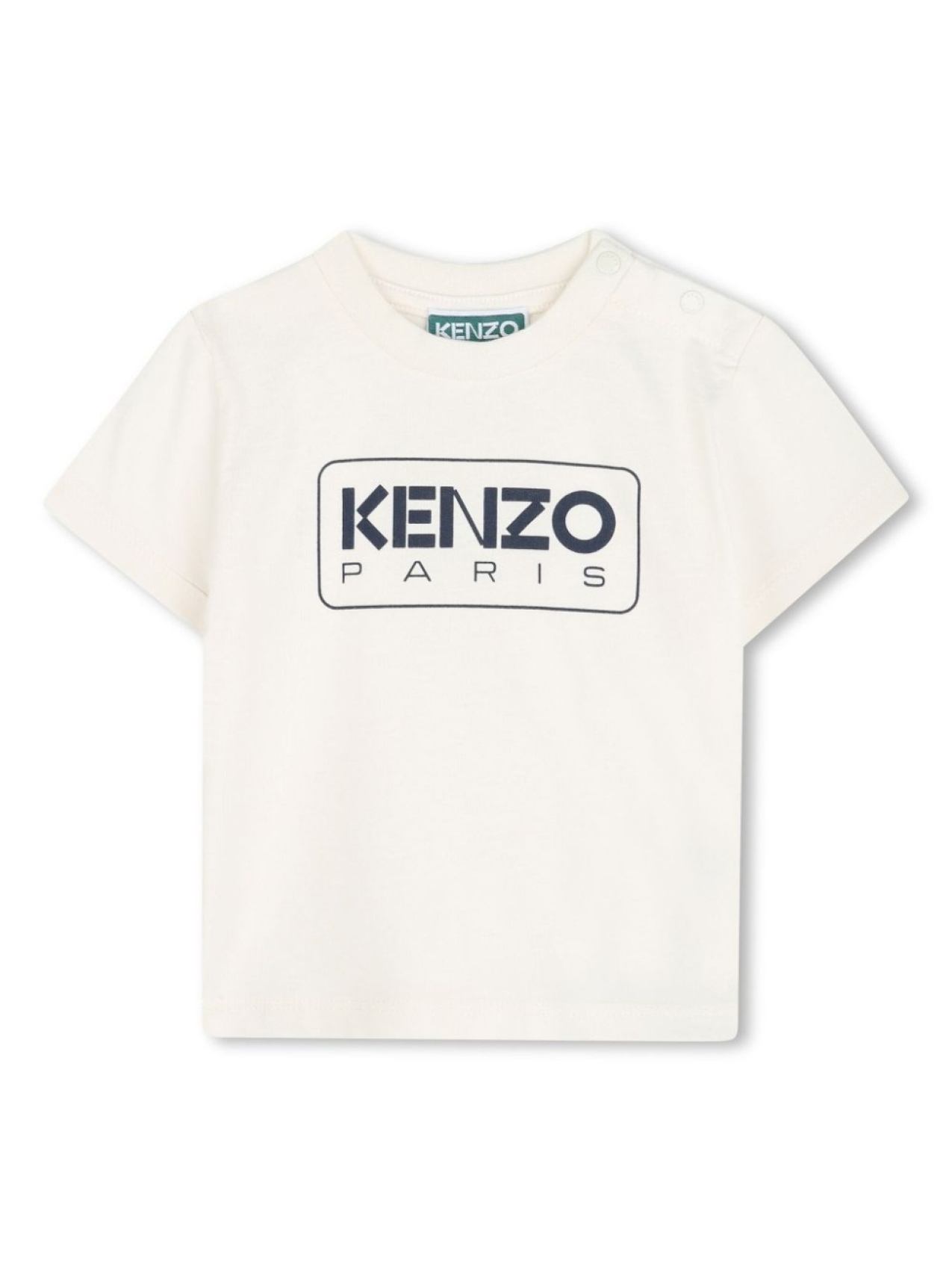 

Kenzo Kids футболка с графичным принтом, нейтральный цвет