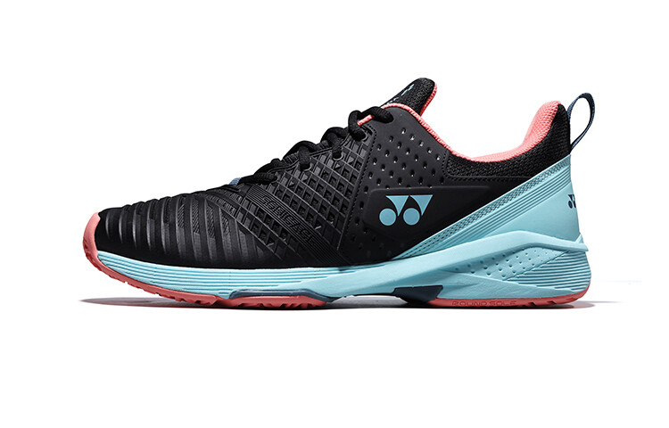 

Кроссовки YONEX Power Cushion Tennis Shoes Unisex Low-top Black/sky Blue, черный