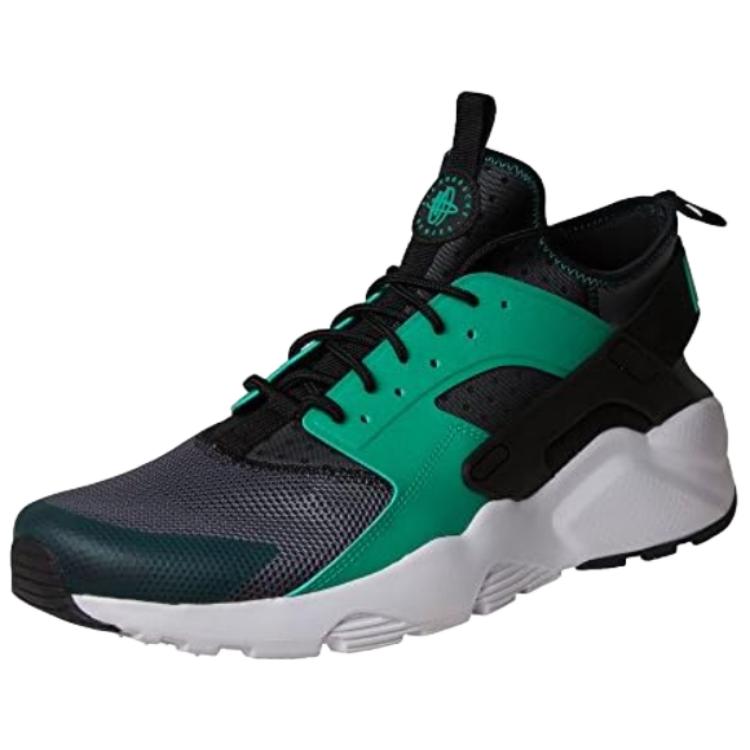 

Кроссовки Nike Air Huarache с амортизацией и противоскользящей подошвой мужские черно-бело-зеленые