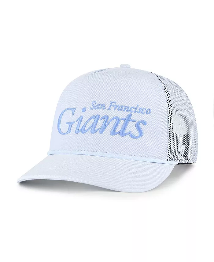 

Женская светло-голубая бейсболка San Francisco Giants Foundation Script Hitch с регулируемой застежкой '47 Brand