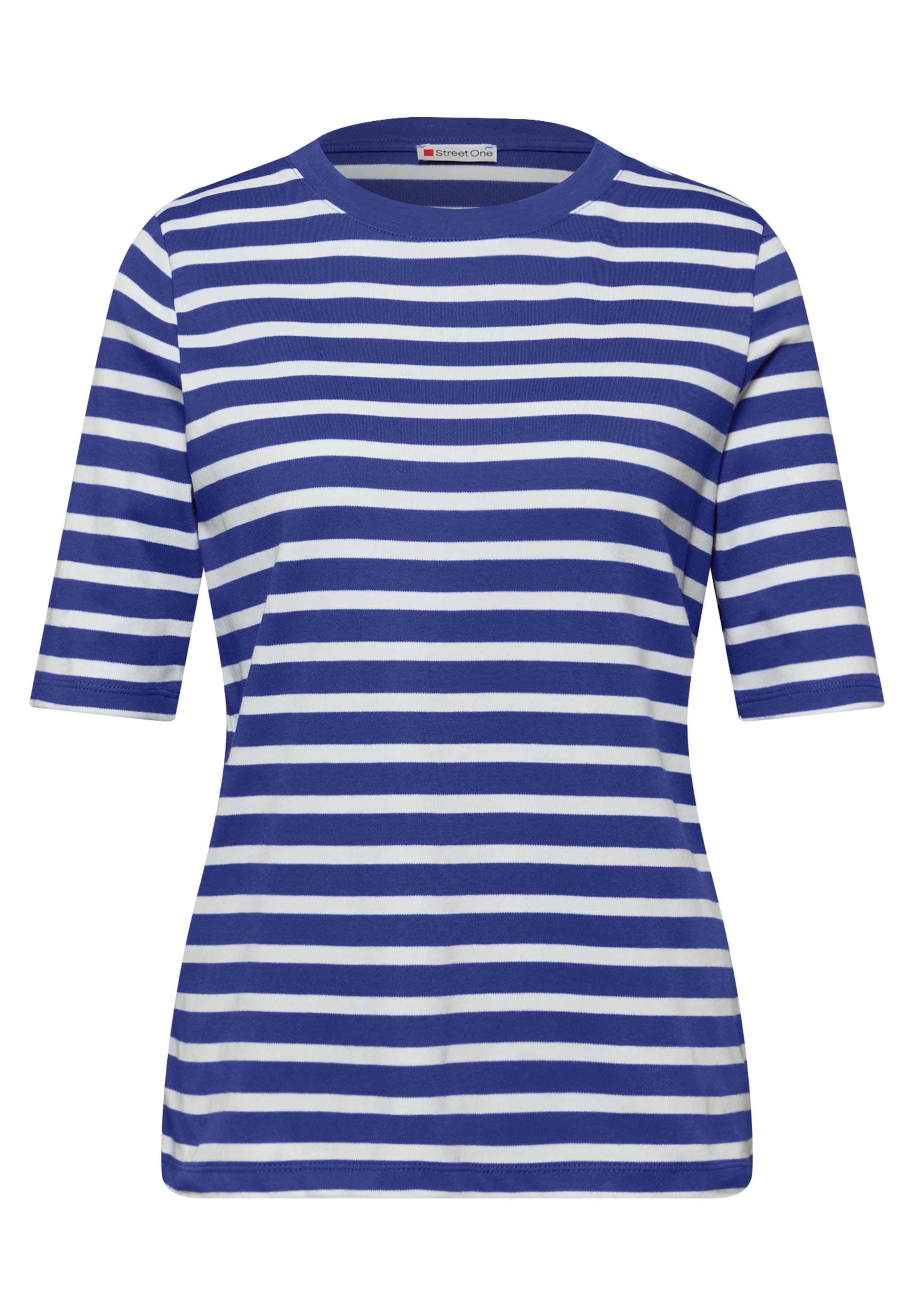 

STREET ONE Футболка в темно-синем цвете