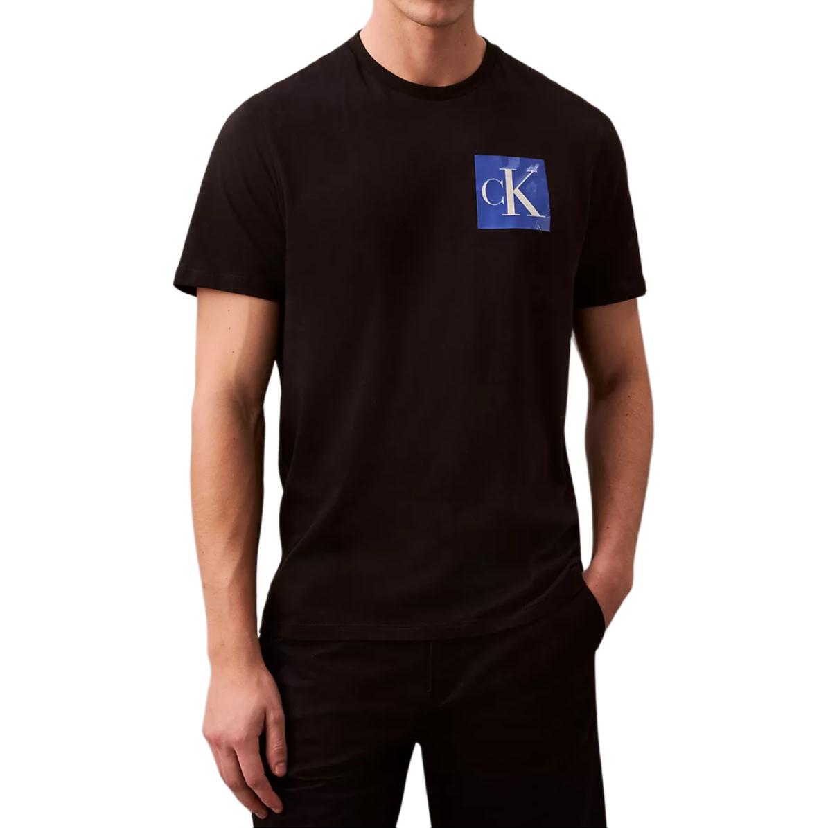 

Calvin Klein Футболка мужская черная, Черный, Calvin Klein Футболка мужская черная