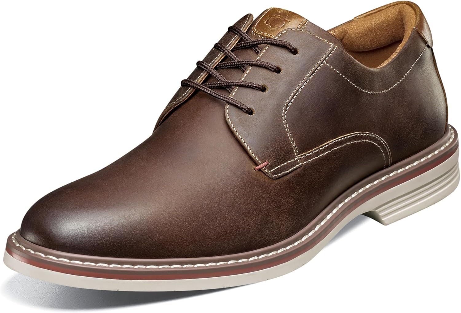 

Мужские оксфорды Florsheim Neufeld с простым носком, коричневый
