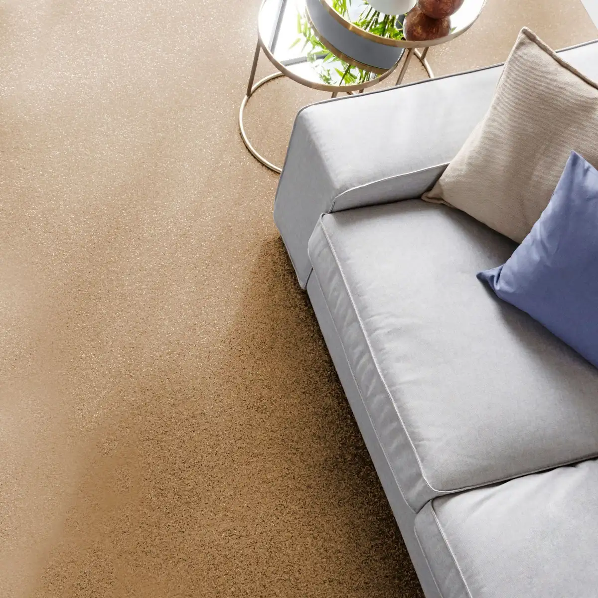 

Ковер Andiamo "Велюр Кира", прямоугольный, однотонный, ширина 400 см, износостойкий, простой в уходе, гостиная 400х300 см, коричневый