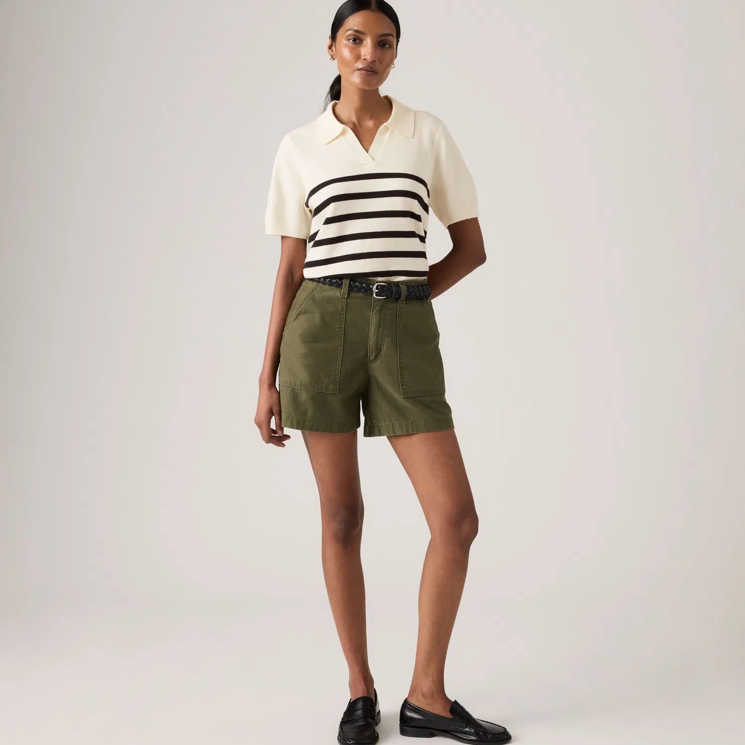 Легкие женские шорты Cinch Utility Levi's, Green