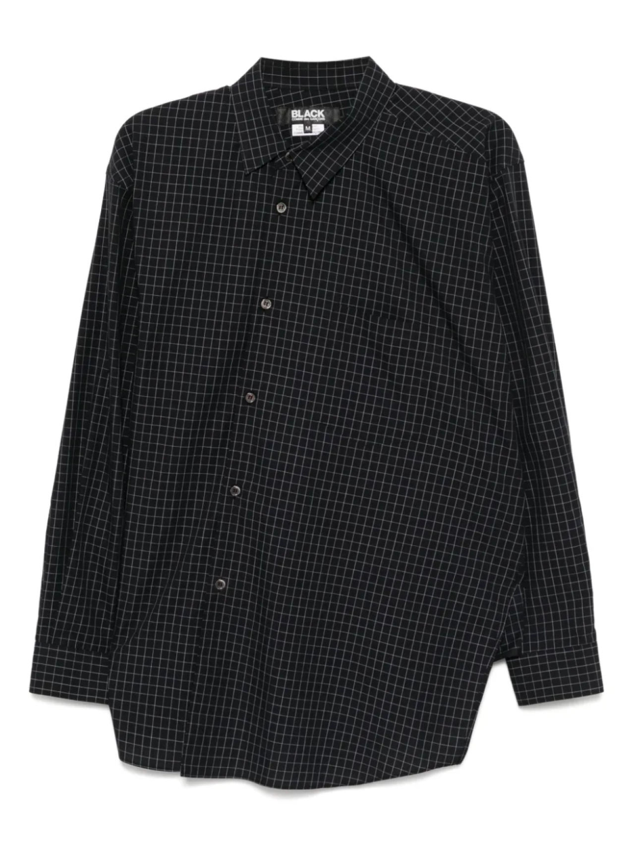 

Рубашка в клетку Black Comme Des Garçons, черный