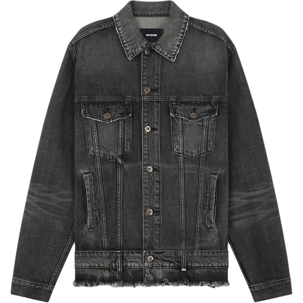 

WE11DONE Джинсовая куртка с поясом, Black