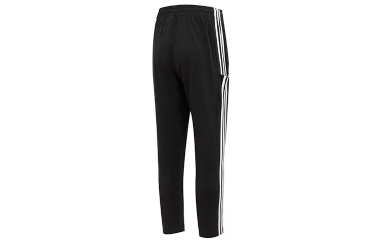 Adidas Эссеншиалс вязаные спортивные штаны мужские черные — фото 3