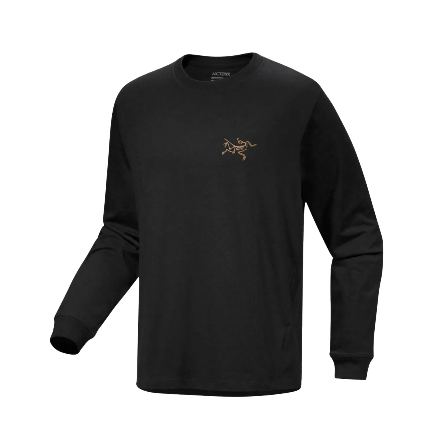 Футболка с круглым вырезом Black/24K Black Arcteryx — фото 3