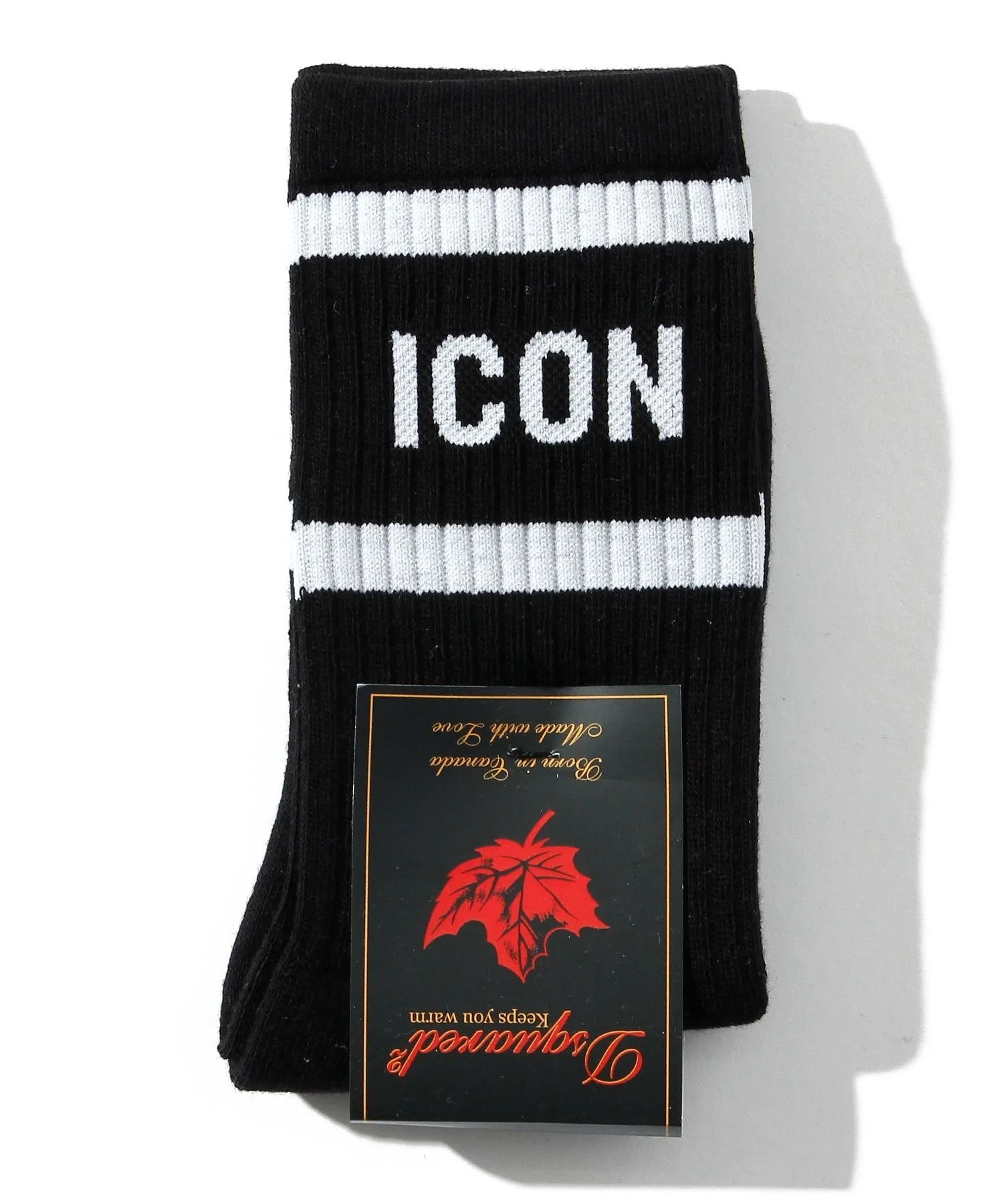 (K)DSQUARED2/DQ03PL-D00WI Детские и подростковые носки/обувь, Black