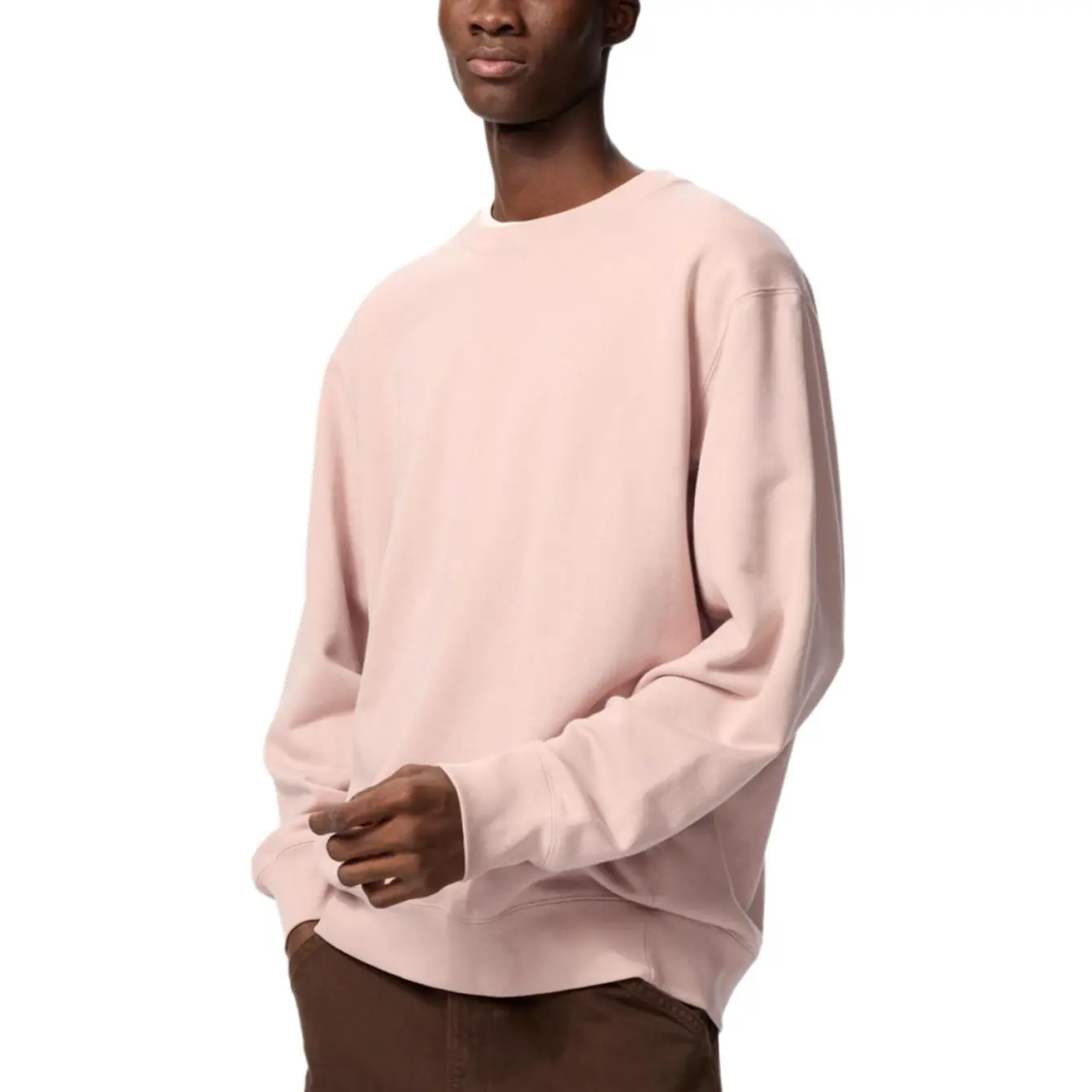 

UNIQLO Свитшот Unisex Pastel Pink, Розовый, UNIQLO Свитшот Unisex Pastel Pink