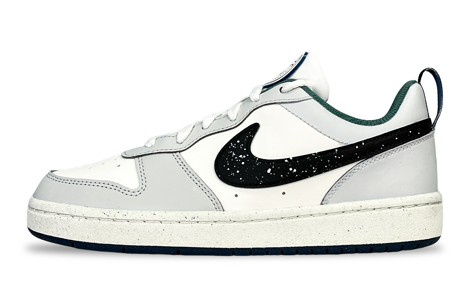 

Детские скейтерские кроссовки Court Borough для младших школьников Nike, светло-серый