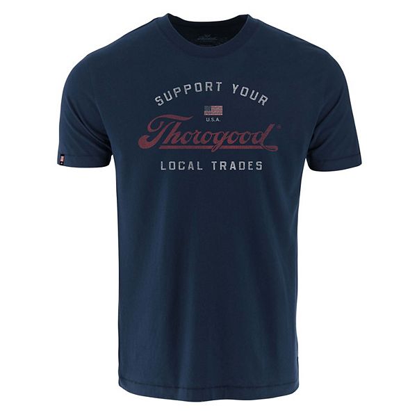 

Мужская рабочая футболка с коротким рукавом Thorogood, Dry Heather Gray