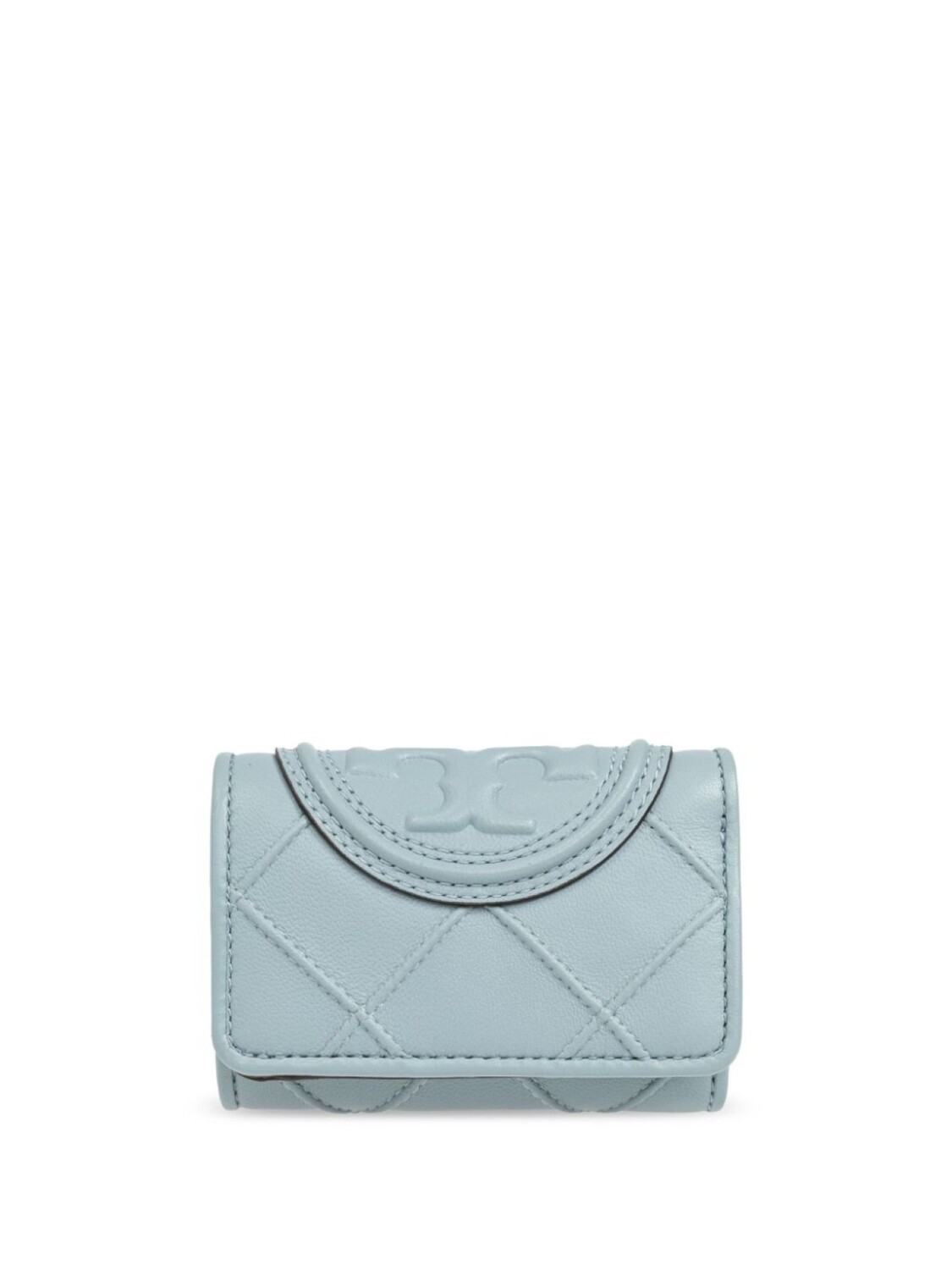 

Кошелек с тисненым логотипом Tory Burch, синий