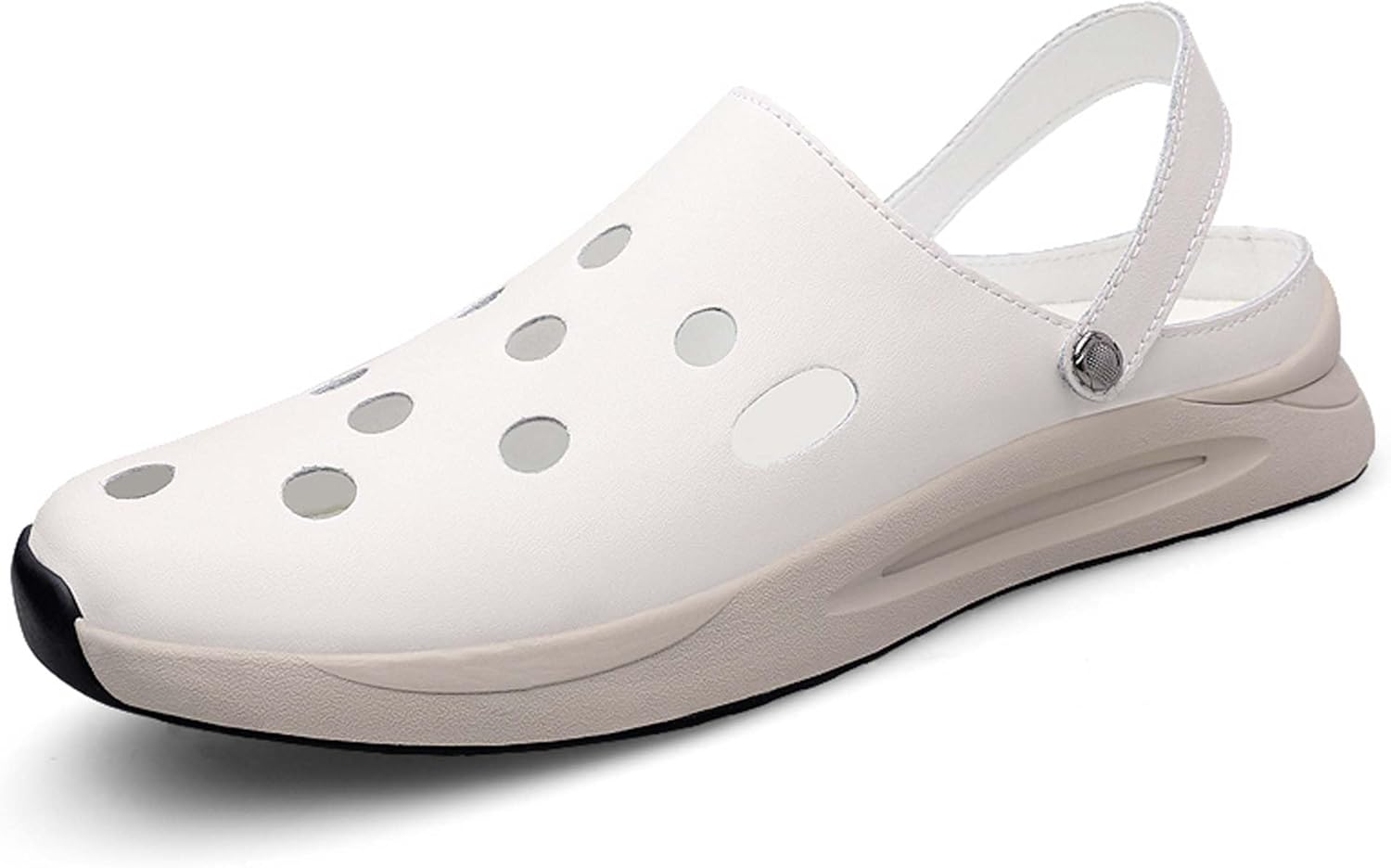 

Мужские садовые туфли Комфортные дышащие летние спортивные сандалии для улицы Повседневная обувь для прогулок Пляжные туфли Для дома и улицы Сабо Сандалии Шлепанцы Generic, белый