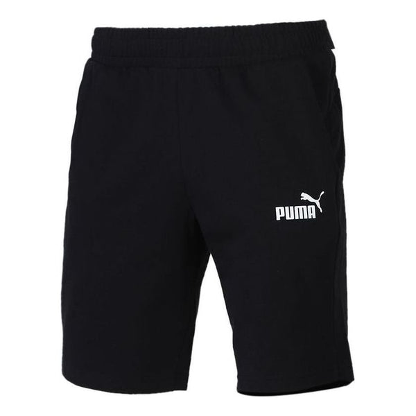 

Шорты ess jersey shorts 'black' Puma, черный