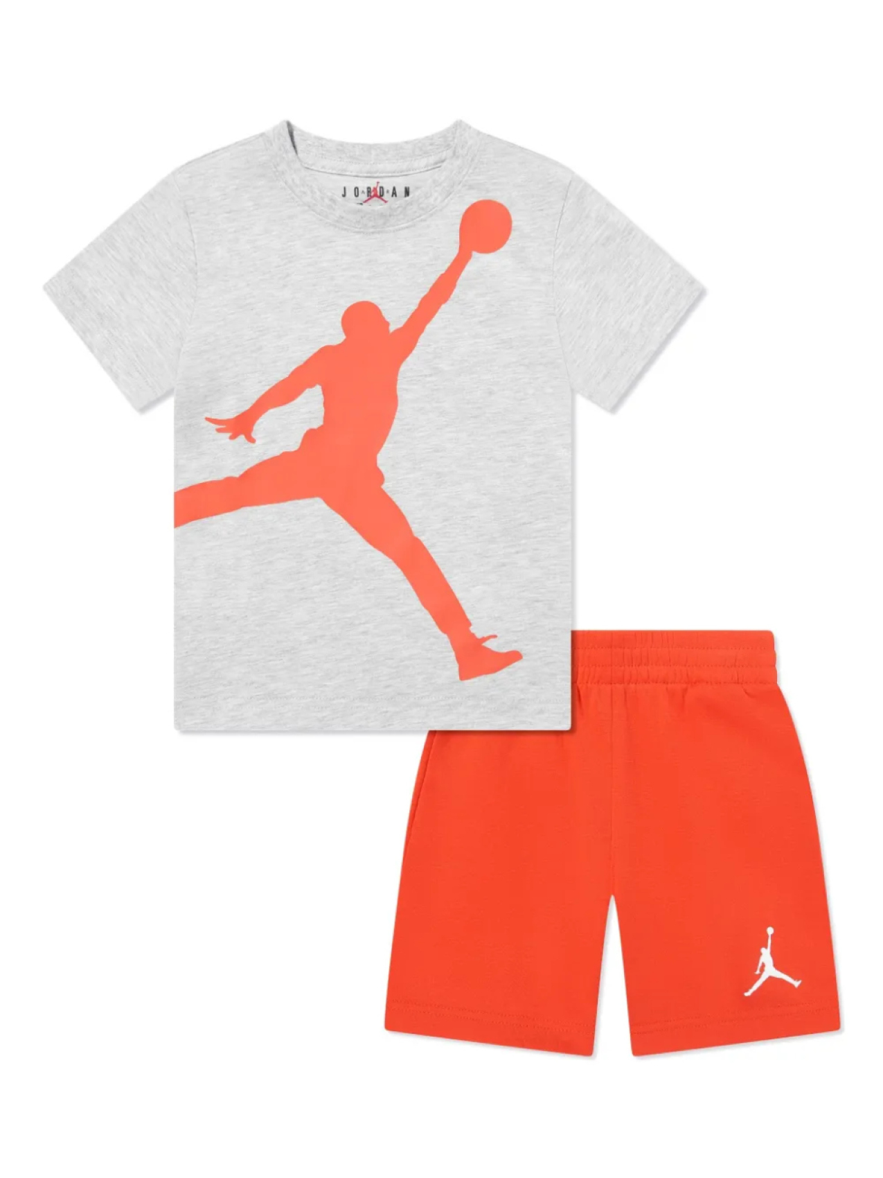 

Шорты с принтом Jumpman (комплект из двух штук) Jordan Kids, оранжевый
