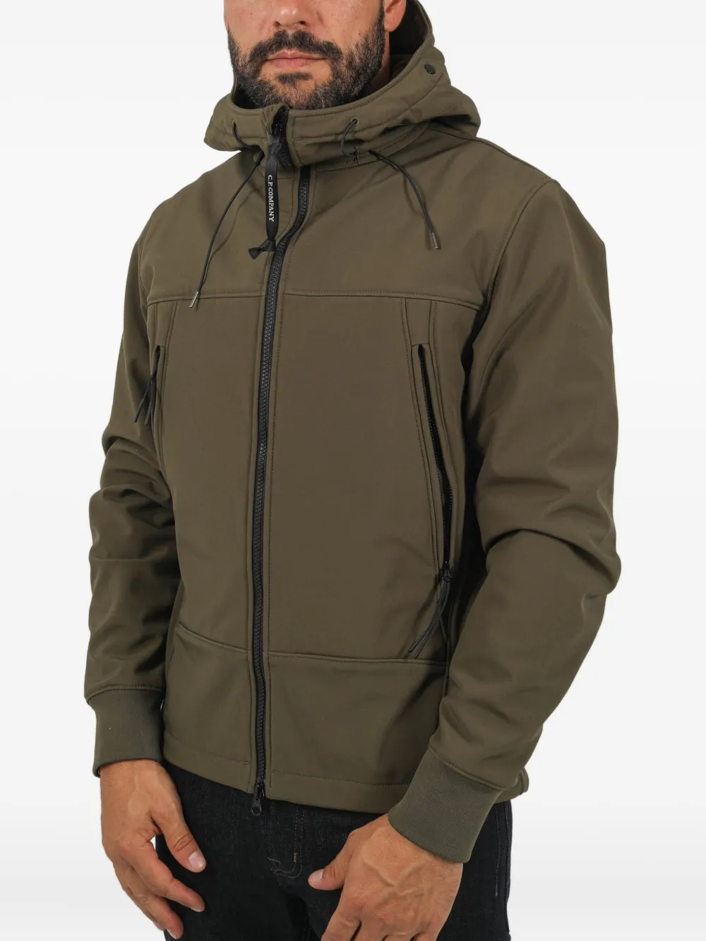 

Куртка с капюшоном C.P. Company, зеленый