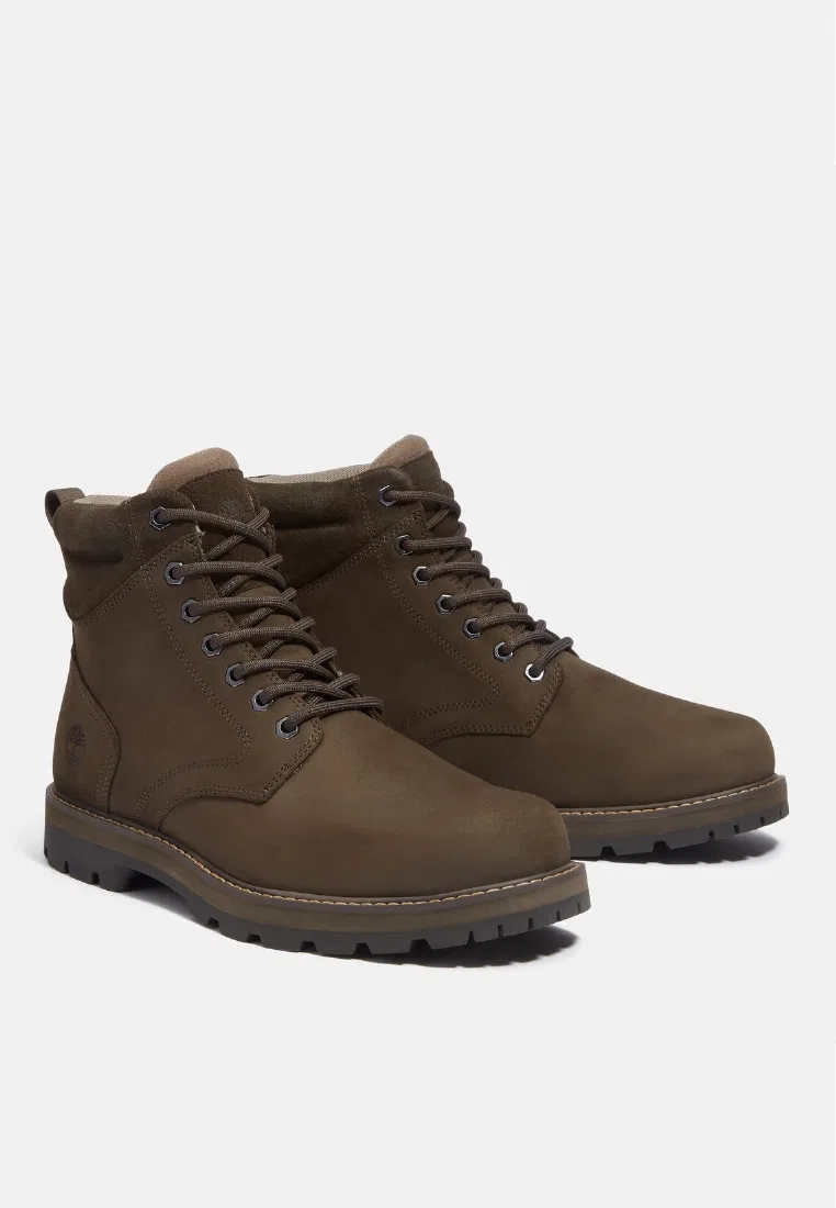 Мужские водонепроницаемые ботинки Britton Road Timberland, темно-коричневый — фото 4