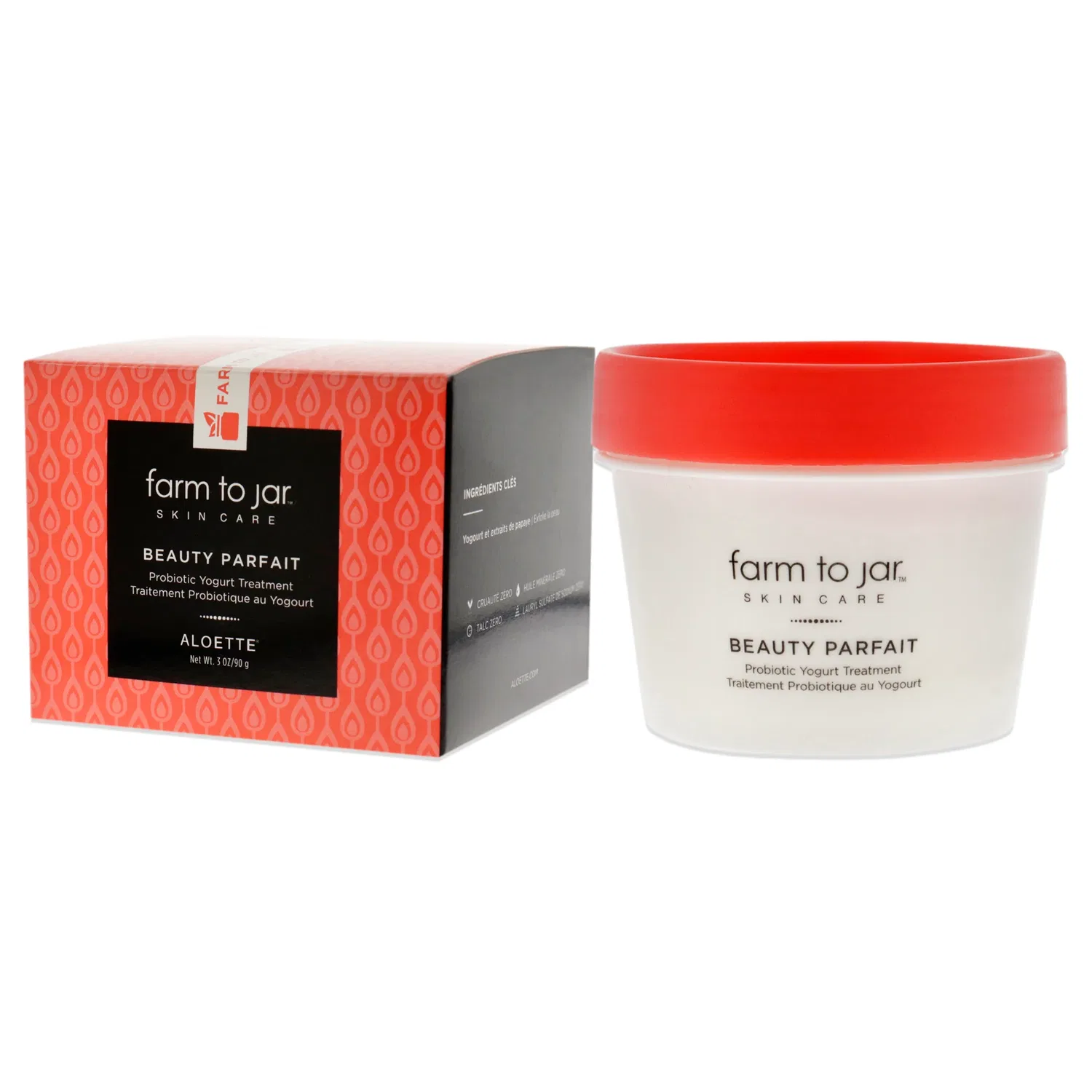 Пробиотический йогуртовый крем Beauty Parfait от Aloette для мужчин и женщин - 85 мл, Off White — фото 4