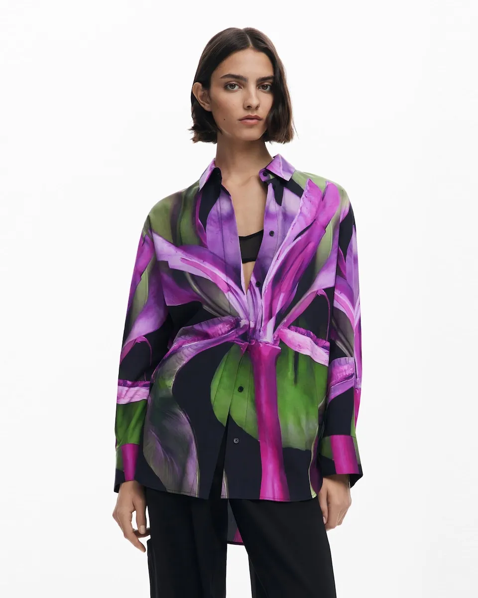 

Женская рубашка от Mr Christian Lacroix Desigual, красный