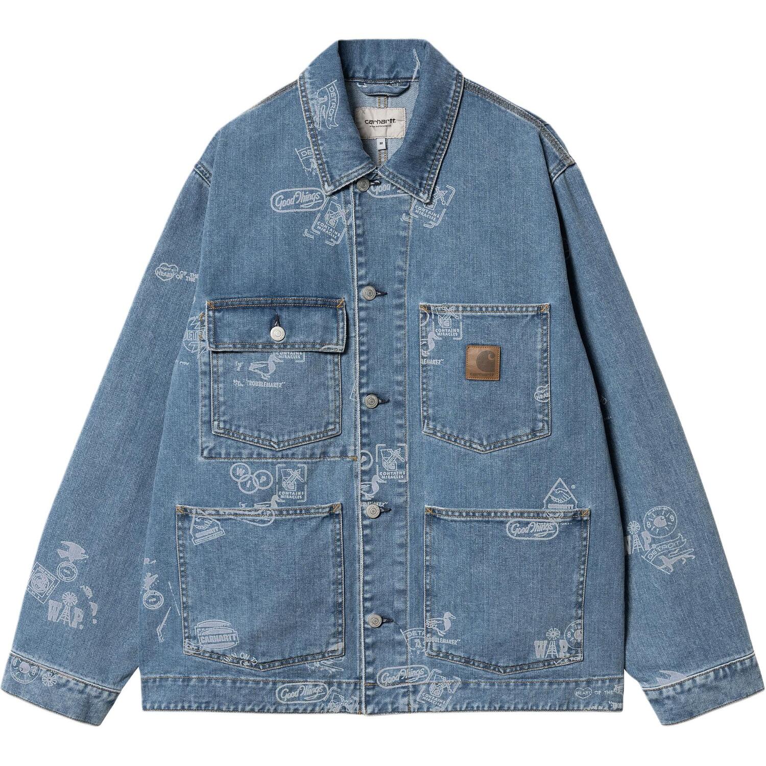 

Carhartt WIP Куртка с принтом, Blue