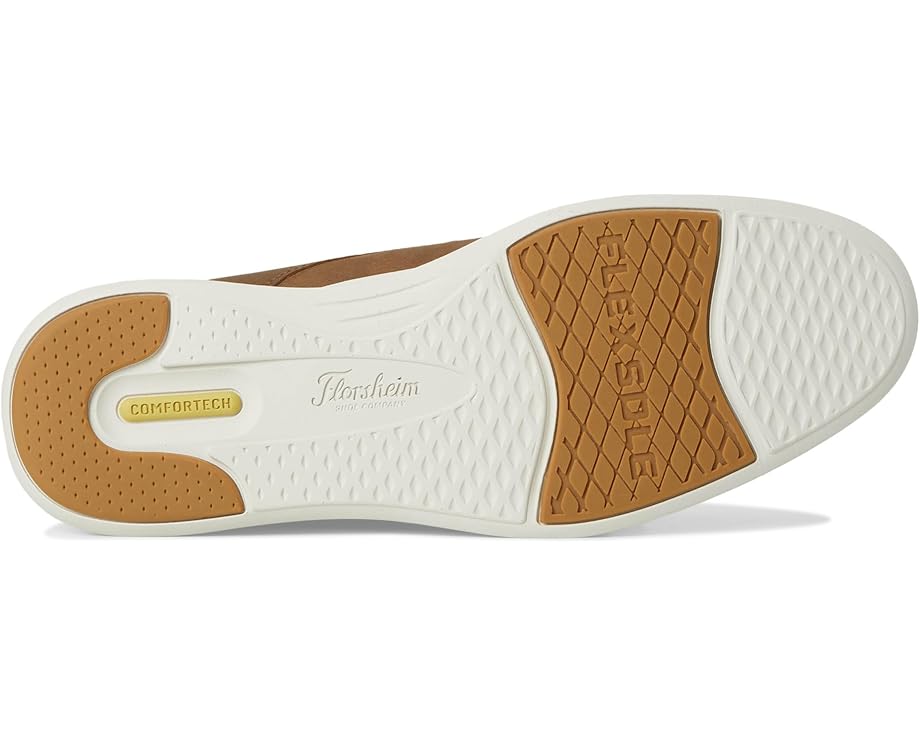 Оксфорды Florsheim Launch Plain Toe Oxford, цвет Brown Crazy Horse — фото 3