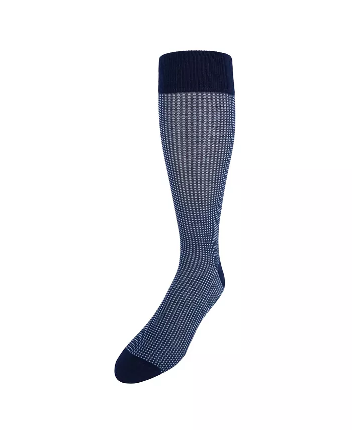

Мужские носки Gerald Box Designed Mercerized Cotton Mid-Calf TRAFALGAR, синий