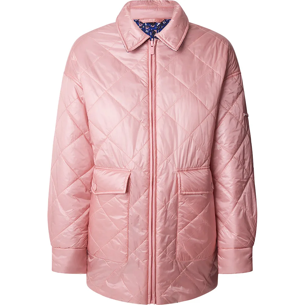 

Куртка Pepe Jeans Fleur Daily padded, розовый
