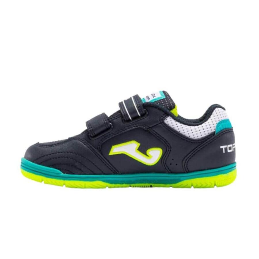 JOMA Детские футбольные бутсы для игры в зале - Top Flex 2303, темно-синие — фото 2