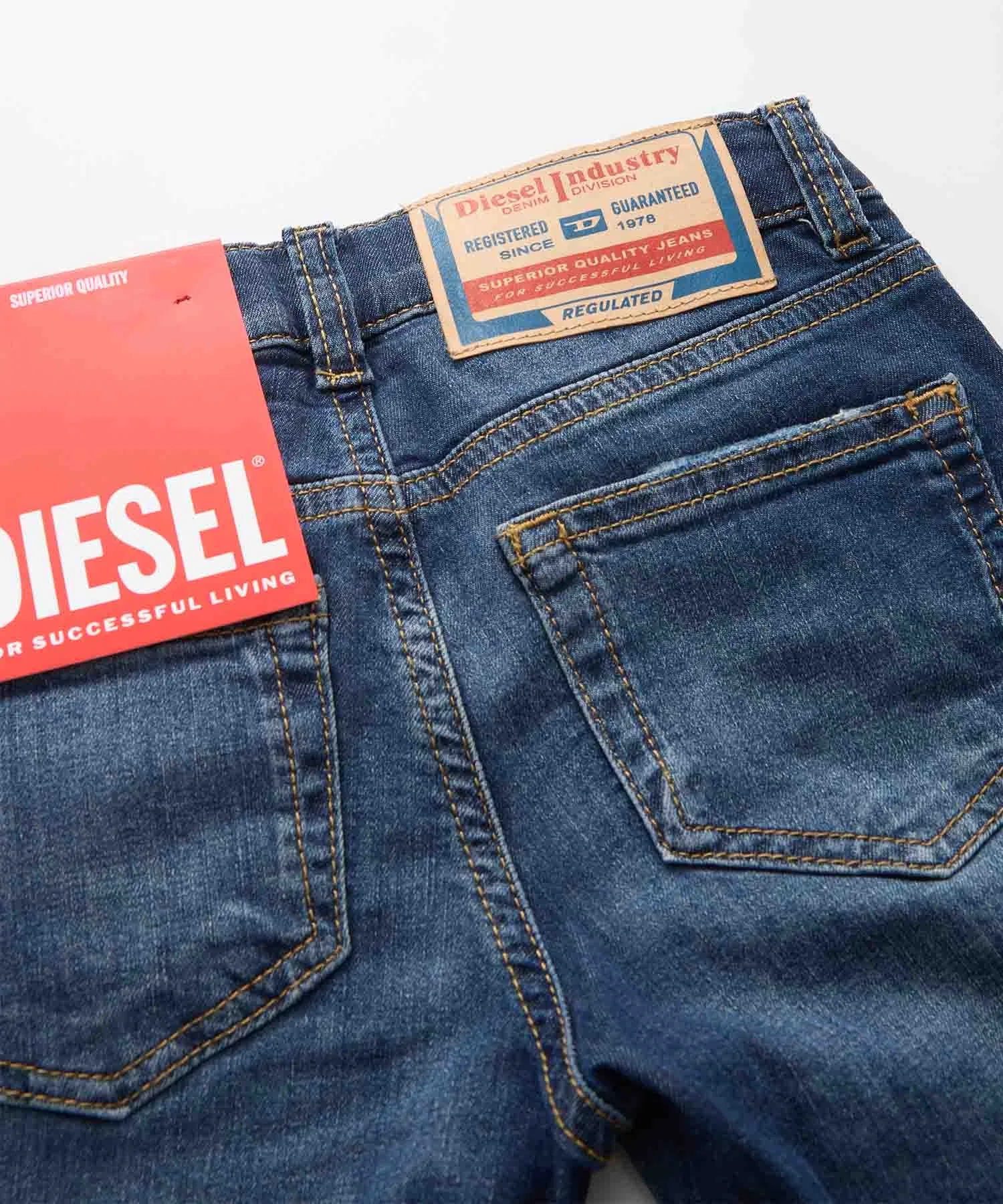 Детские и подростковые джинсовые брюки DIESEL — фото 3