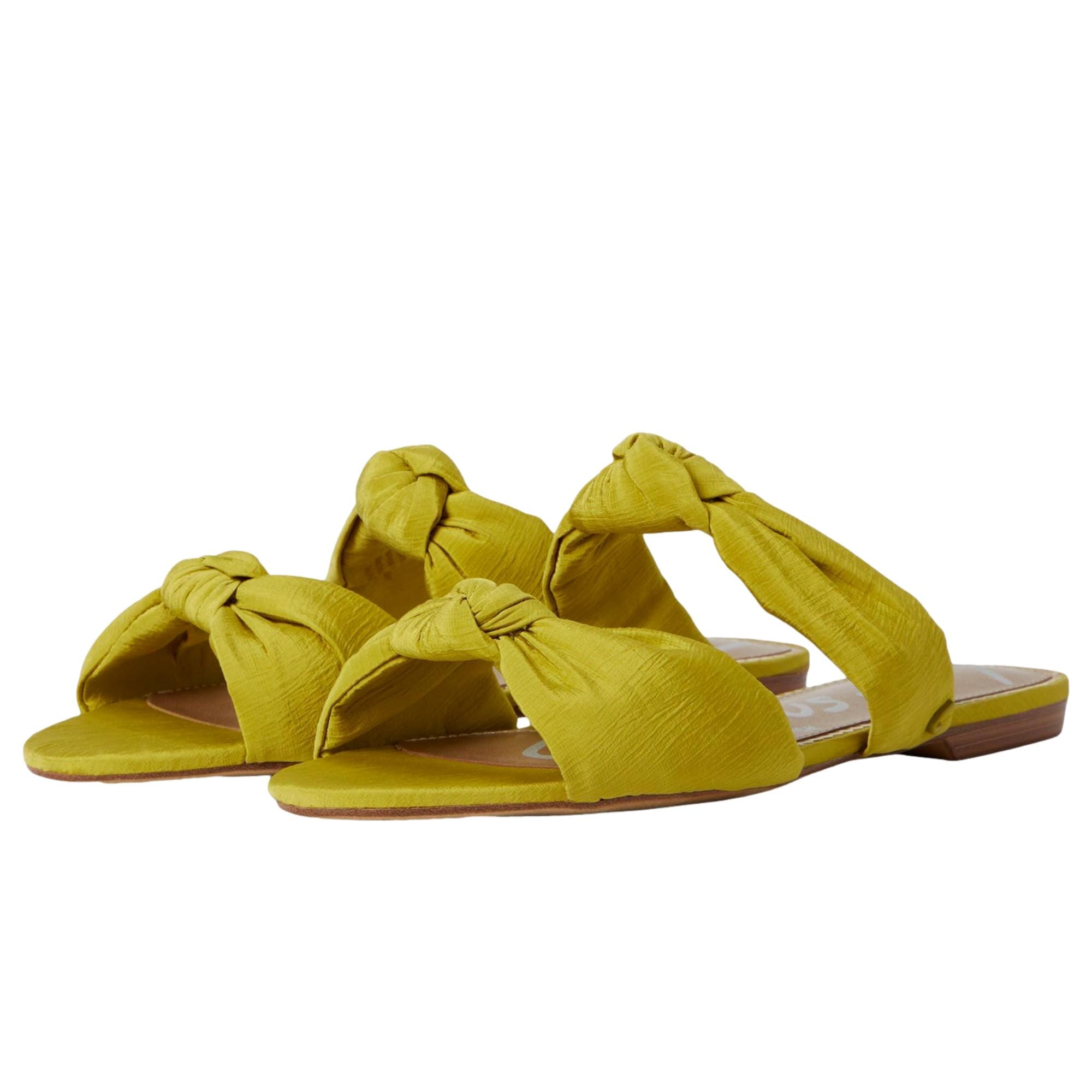 Sam Edelman Marissa Dark Lime Sorbet J4152F3300 Женские мюли, желтый — фото 2
